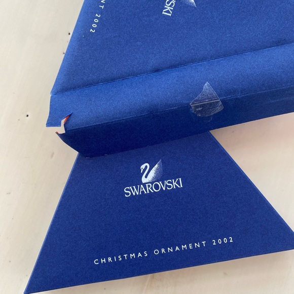 Swarovski 2002 Christmas 🎄 Snowflake Ornament VTG - Picture 7 of 7